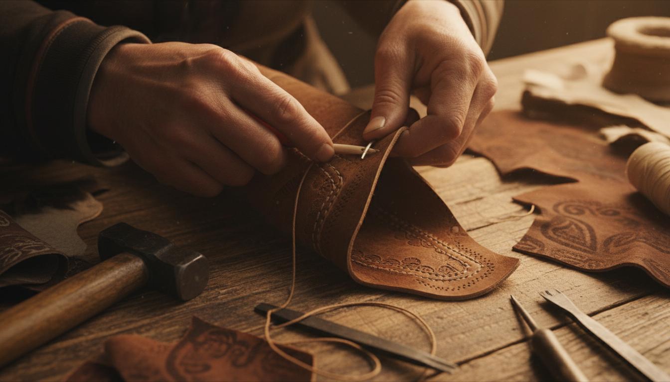 Traditional leather craftsmanship